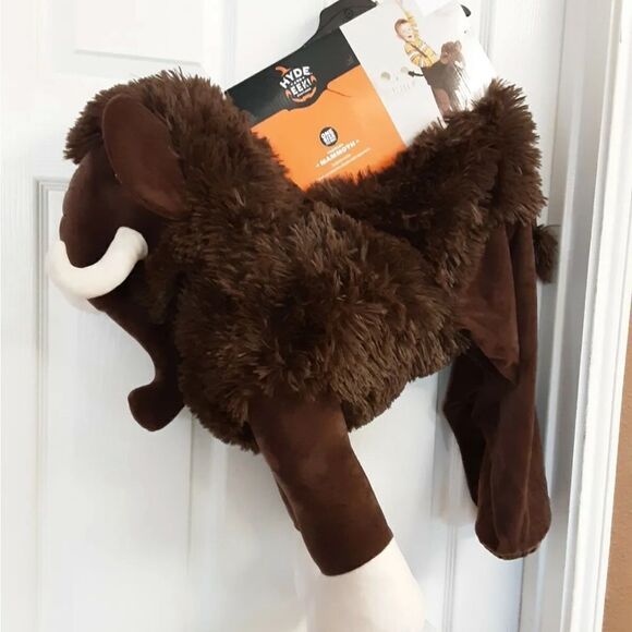 Hyde And Eek! Toddler Brown Faux Fur Mammoth Rider Halloween Costume OSFM! BNWT! - Picture 4 of 5
